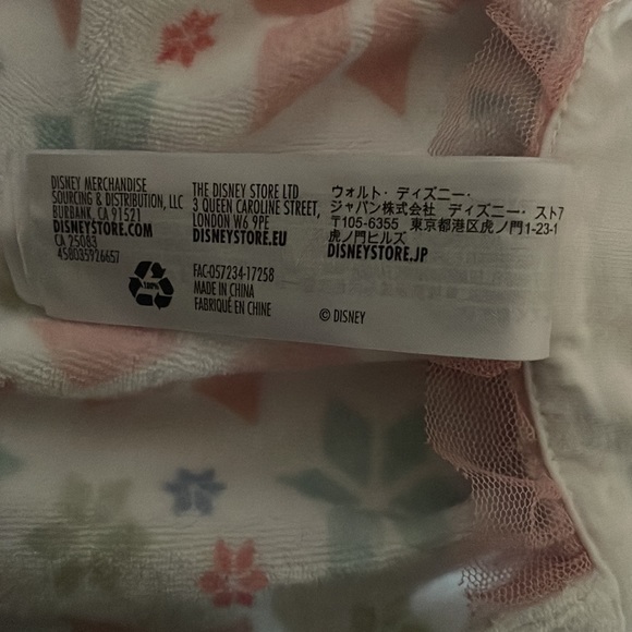 Disney Store Frozen Elsa Terry Cloth Coverup Kids size 5/6. - Picture 8 of 8